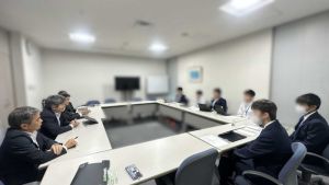 横須賀市立鴨居中学校２年生のよる職場体験を受け入れました